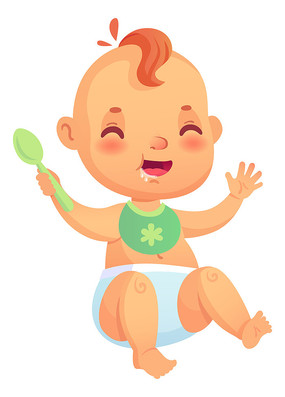 一歲半~兩歲，寶寶開(kāi)始咿呀學(xué)說(shuō)話(huà)了。