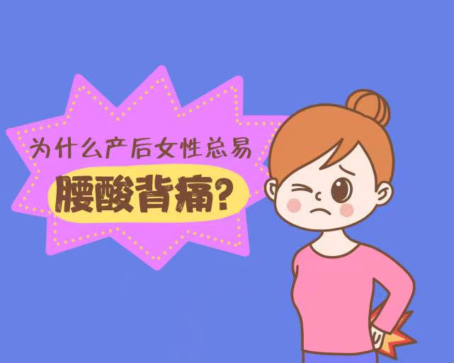 產(chǎn)后腰痛：新媽媽的常見困擾